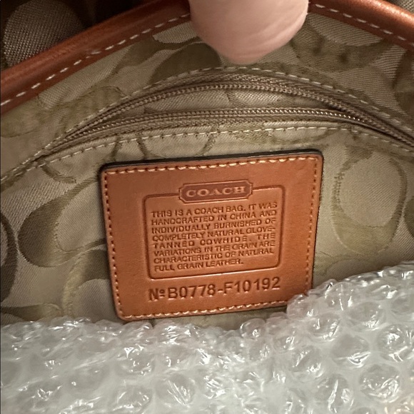 Coach Vintage cognac leather Soho 🤎🧡🤎 shoulder bag - Picture 14 of 16